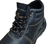 Спецвзуття робоче черевики з металевим підноском "SLX" (осінь-весна) "Reis" Польща, фото 4