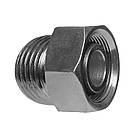 Адаптер (перехідник) прямий CEL М12х1,5 - М18х1,5 DKOL з метричним зовнішнім та внутрішнім різьбленням