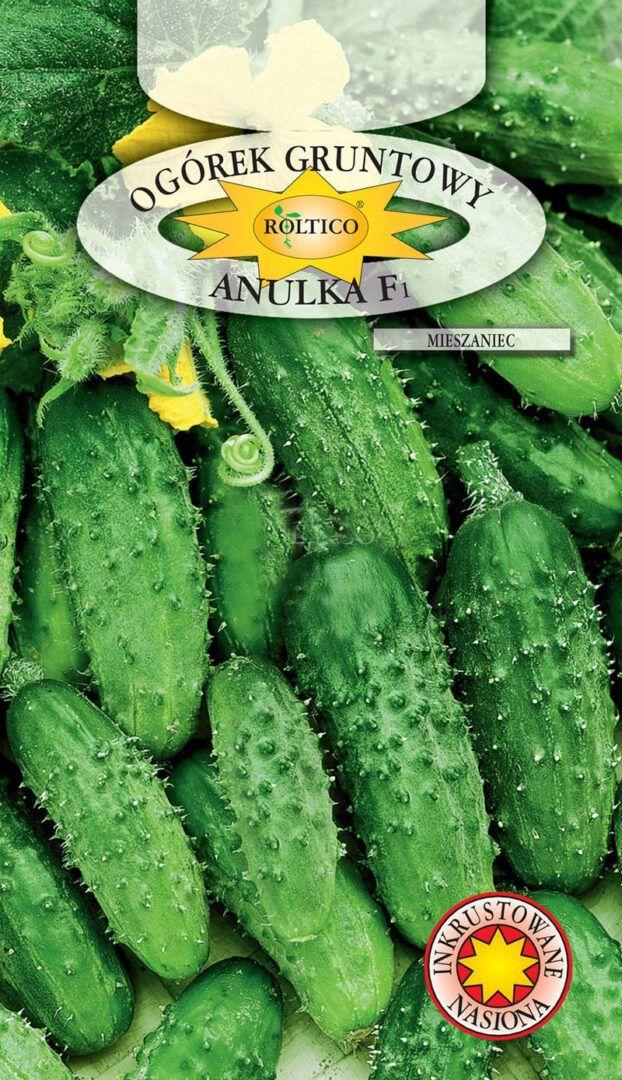 Насіння огірка Анулька F1 5г (інкруст.) ТМ ROLTICO
