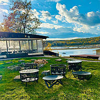 Кострова чаша Сохатий Big (вкрита вогнетривкою фарбою)., фото 9