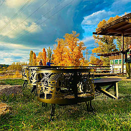 Кострова чаша Фермерок Big (вкрита вогнетривкою фарбою).