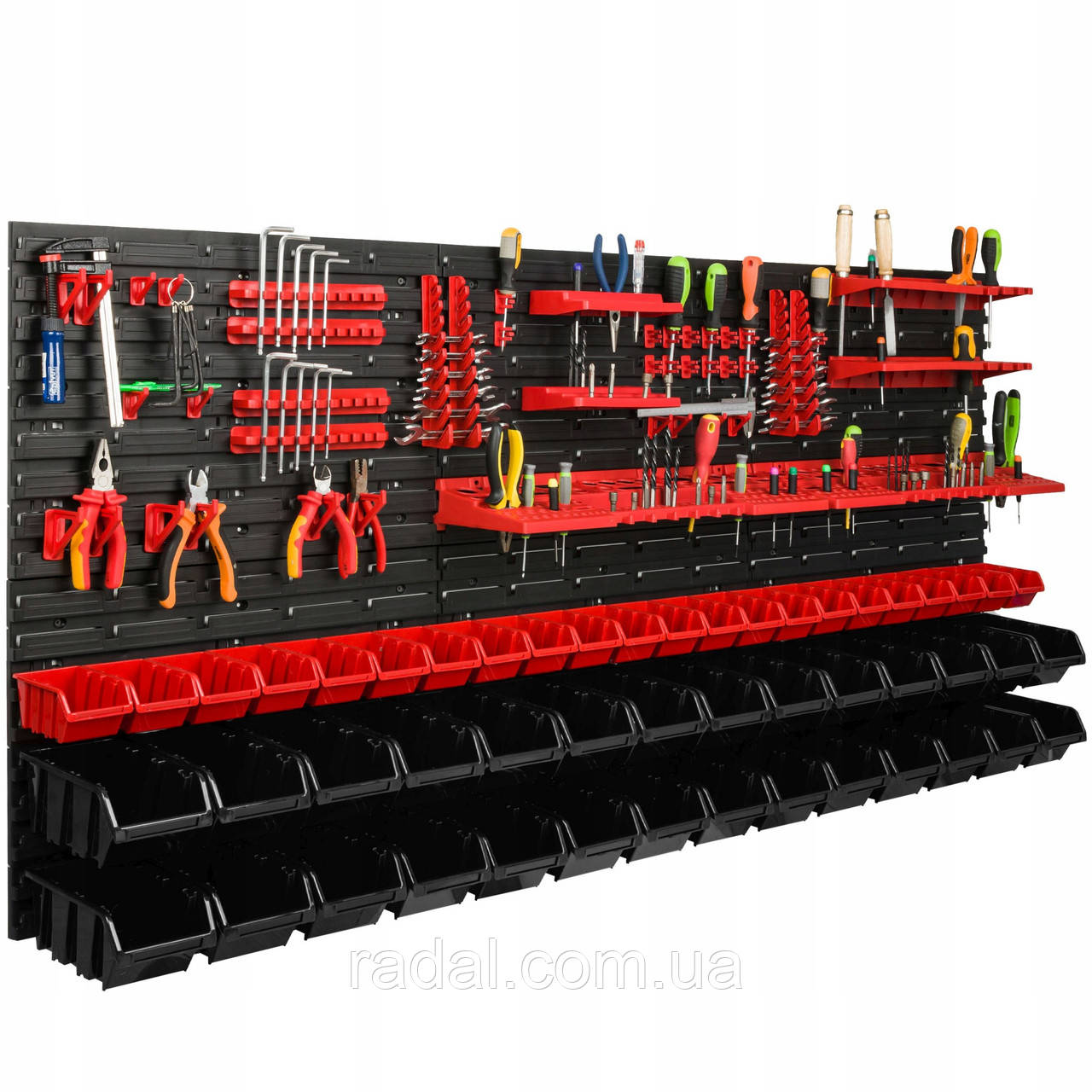 Панель для інструментів Kistenberg 173х78см 50 контейнерів, фото 1