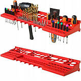 Панель для інструментів Kistenberg 115х39см 10 контейнерів з кришкою, фото 7