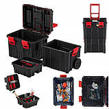 Мобільний ящик для інструментів 3в1 на колесах Kistenberg Heavy KHVW, фото 4