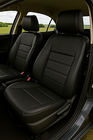 Авто Чехлы на сиденья (Ауди Б3) Audi 80 (B3) 1986-1992 седан (Эко-кожа БЕЗ перфорации)