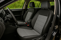 Авто Чехлы на сиденья (Ауди Б3) Audi 80 (B3) 1986-1992 седан (Эко-кожа, автоткань )