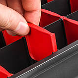 Органайзер для метизів / для дрібних деталей Kistenberg 14" NORS DUO KNOS352510S, фото 5