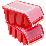 Лоток контейнер з кришкою 155x100x70мм Kistenberg KTR16F-3020, фото 6