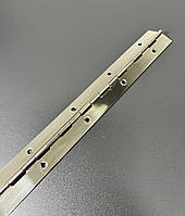 Петля рояльна із нержавіючої сталі 180 см Суцільна металева петля для з'єднання меблевих елементів, дверцят, кришок столів