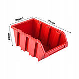 Лотки контейнери набір 10шт 195x120x90мм Kistenberg KTR20-3020, фото 3