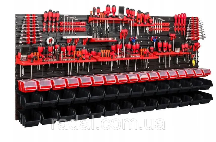 Панель для інструментів Kistenberg 173х78см 45 контейнерів, фото 1