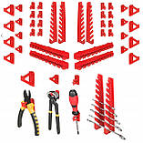 Панель для інструментів Kistenberg 173х78см 45 контейнерів, фото 9