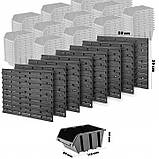 Панель для інструментів Kistenberg 230х78см 112 контейнерів, фото 6