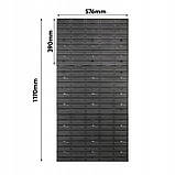Панель навісна для метизів на 84 червоних контейнерів Kistenberg 58х117см, фото 8