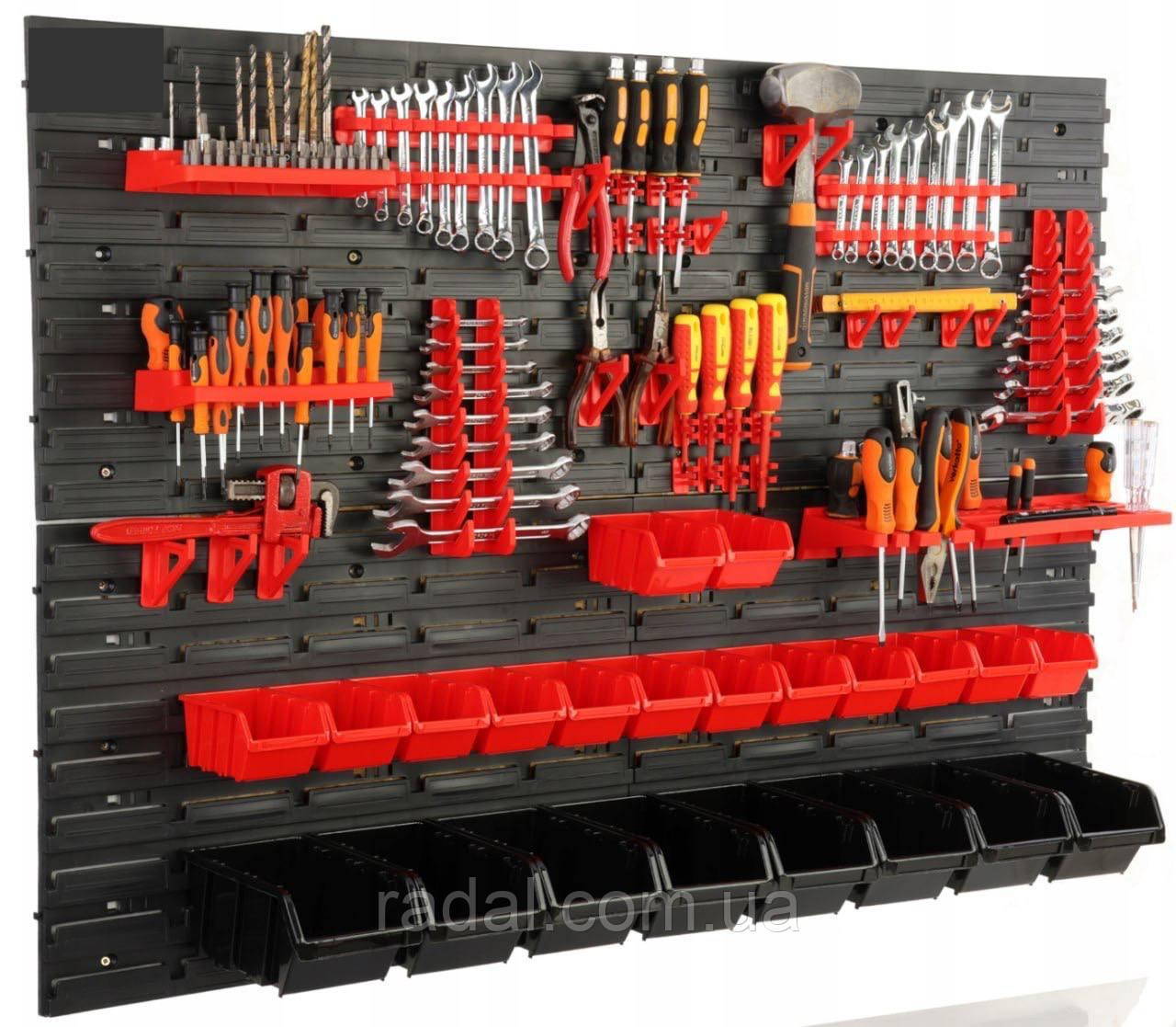 Панель для інструментів Kistenberg 115х78см 22 контейнери, фото 1