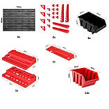 Панель для інструментів Kistenberg 115х78см 22 контейнери, фото 4