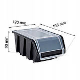 Лоток контейнер з кришкою Kistenberg KTR20F-S411 195x120x90мм, фото 3