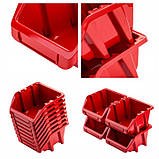 Панель для інструментів перфорована Kistenberg 156х78см 40 контейнерів, фото 9