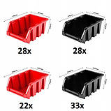 Панель з лотками контейнерами Kistenberg 115х78см 115 контейнерів, фото 4