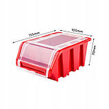 Настінна панель з контейнерами з кришкою Kistenberg 78х39см 21 контейнер, фото 4