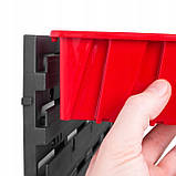 Настінна панель з контейнерами з кришкою Kistenberg 78х39см 21 контейнер, фото 10