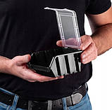 Панель перфорована для метизів Kistenberg 230х78см на 180 контейнерів з кришкою, фото 9