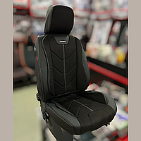 Універсальні автомобільні чохли на сидіння, модель Start Чорні (комплект на передні сидіння)