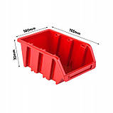 Настінна панель з лотками контейнерами Kistenberg 78х39см 30 контейнерів, фото 5