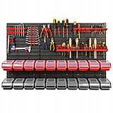 Панель для інструментів Kistenberg 117х78см 20 контейнерів з кришкою, фото 2