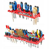 Панель для інструментів Kistenberg 117х78см 20 контейнерів з кришкою, фото 6