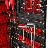 Настінний органайзер панель для інструментів Kistenberg 78х78см 41 контейнер, фото 10