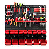 Панель для інструментів Kistenberg 78х78см 24 контейнера, фото 2