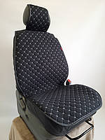Універсальні автомобільні чохли, накидки на сидіння Cube (чорний з сірою ниткою)