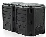 Подвійний компостер 800л Prosperplast MODULE COMPOGREEN, фото 3