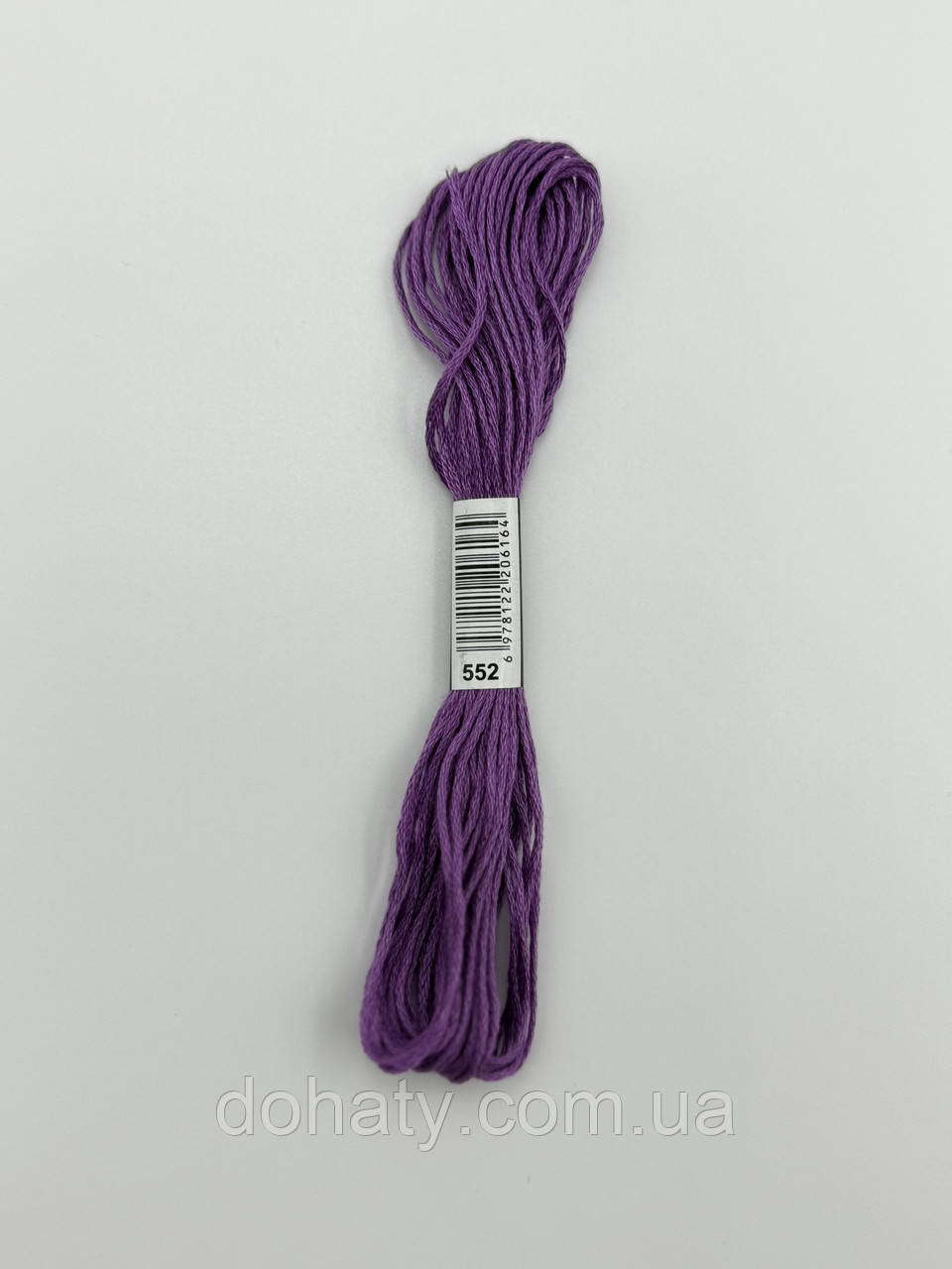Нитки муліне 552 Лавандовий - світло-фіолетовий для вишивання, фото 1