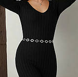 Пояс ланцюжок Milena silver, фото 5