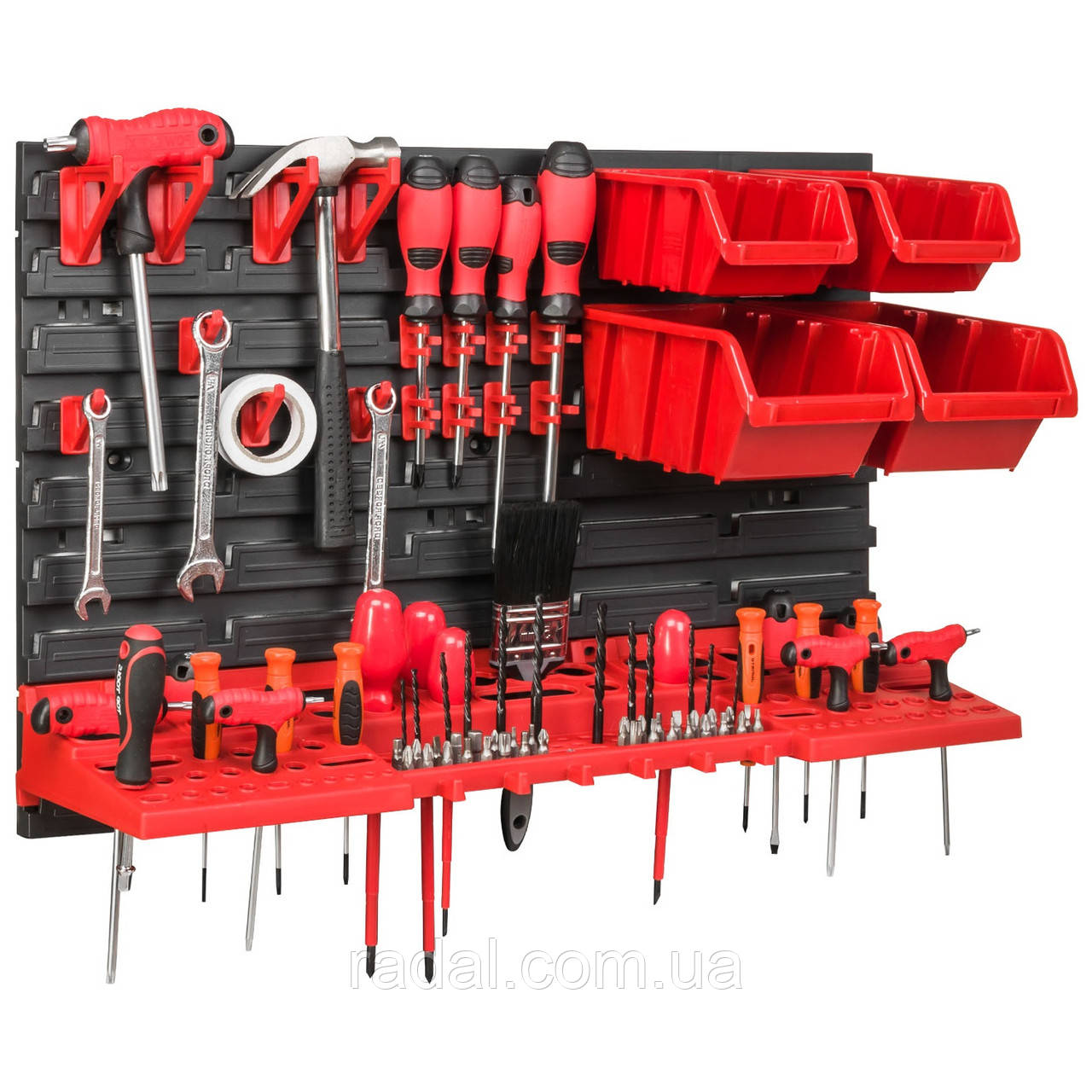 Панель для інструментів Kistenberg 58х39см на 4 контейнера, фото 1