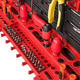 Панель навісна з полицями та тримачами Kistenberg 230х78см на 52 контейнери, фото 9