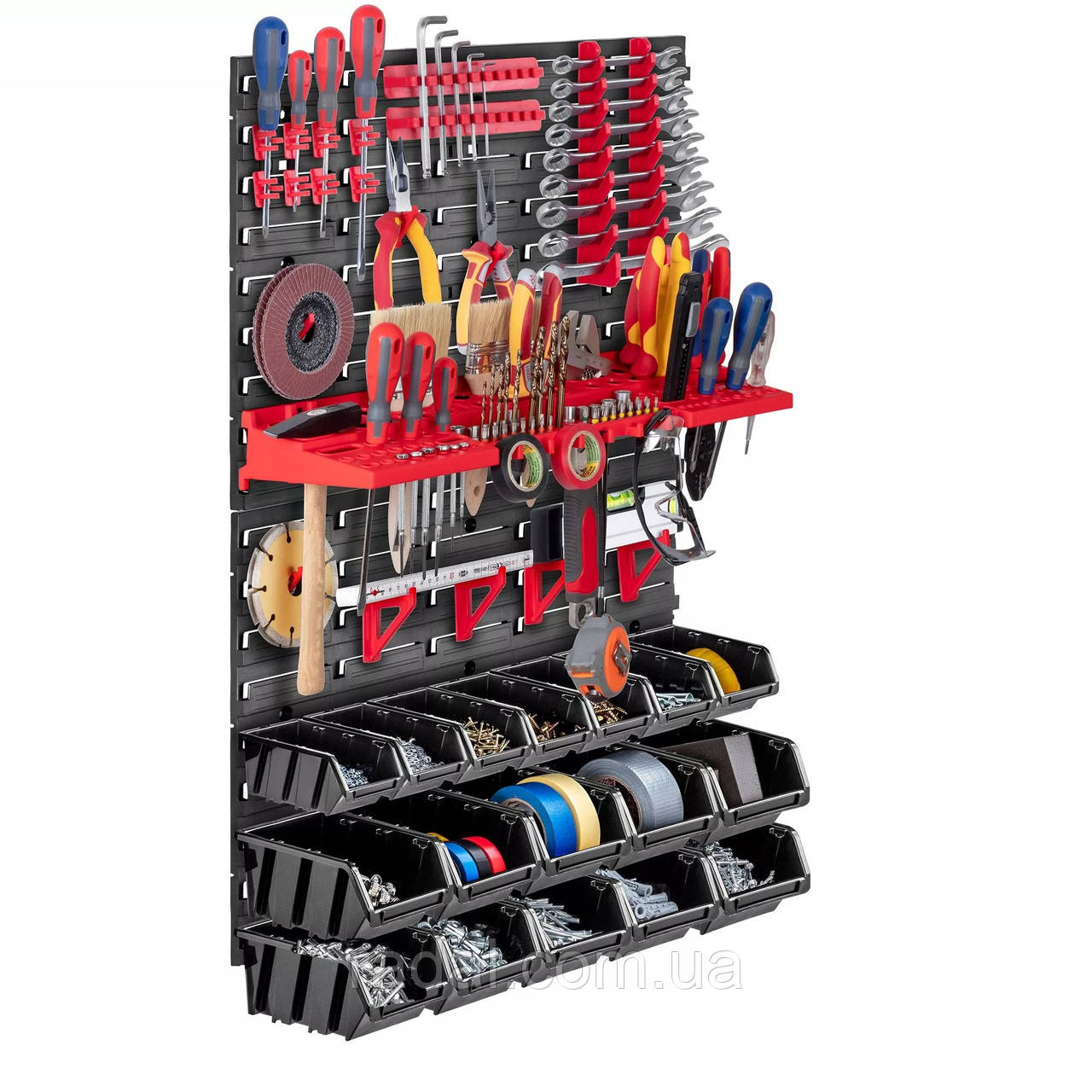 Панель для інструментів Kistenberg 58х78см 17 контейнерів, фото 1