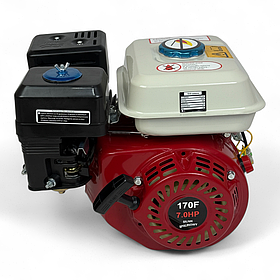 Двигун внутрішнього згоряння 170F, 7 к.с./5,2 кВт  OHV - вал 20 мм
