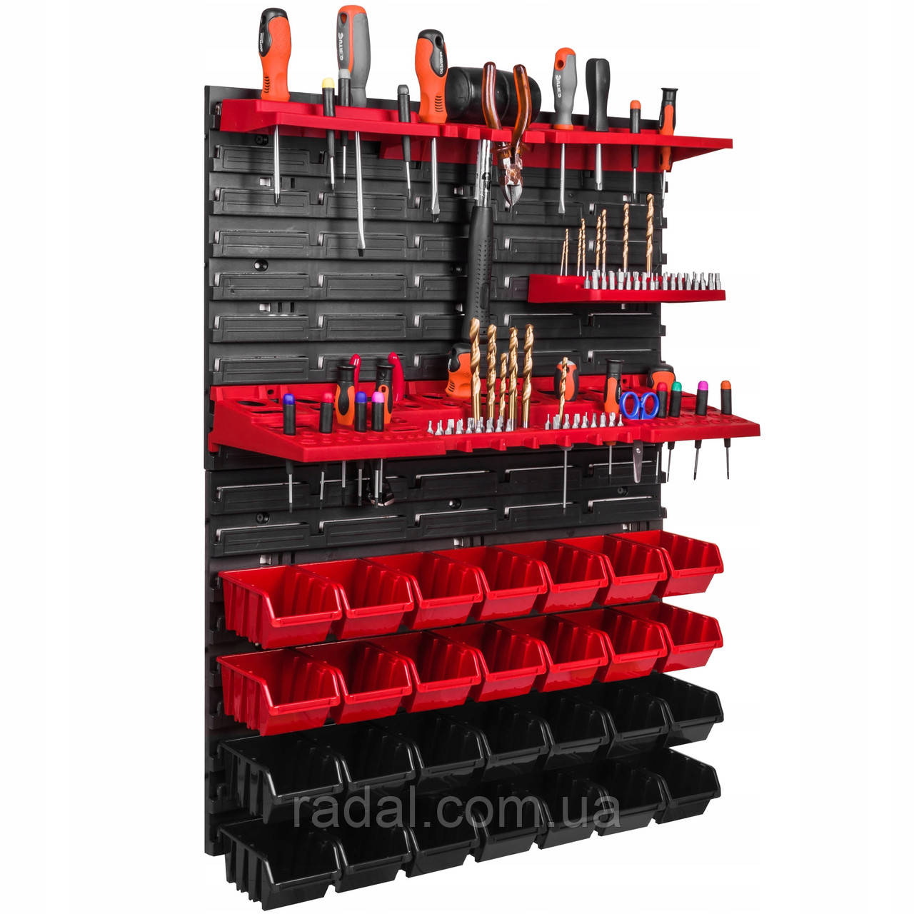 Панель для інструментів Kistenberg 58х78см на 28 контейнерів, фото 1