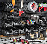 Панель навісна з полицями та тримачами Kistenberg 230х78см на 52 контейнери, фото 6