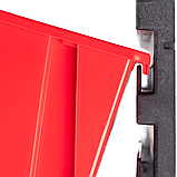 Панель для інструментів Kistenberg 58х78см на 50 червоних контейнерів, фото 9