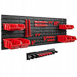 Панель для інструментів Kistenberg 115х39см з тримачем для садового інвентарю, фото 2