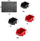 Панель для інструментів Kistenberg 115х39см на 43 контейнери, фото 3