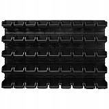 Панель з лотками контейнерами Kistenberg 115х78см, 45 контейнерів, фото 2