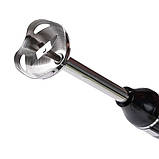 Блендер ручний кухонний занурювальний з насадками 4 в 1 800 Вт потужний смузі мейкер для кухні Sokany SK-DD-1812, фото 5