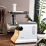 М'ясорубка для м'яса електром'ясорубка з насадками потужна Sokany 3200 Вт SK-094, фото 8