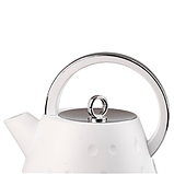 Чайник електричний єлектрочайник 1.7 літра безшумний електрочайник безшумний Sokany SK1033B Пластик Білий, фото 4