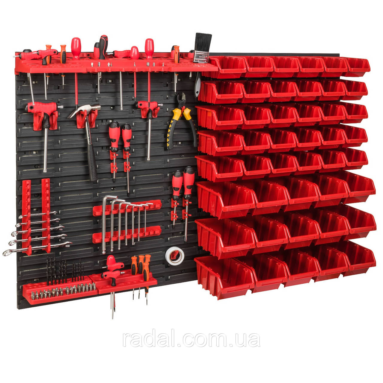 Панель для інструментів Kistenberg 115х78см 45 контейнерів, фото 1